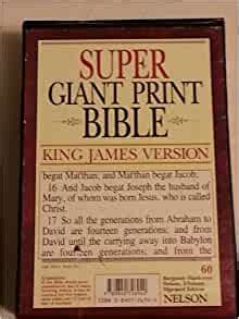 giant print bible king james version|king james bible large print online.